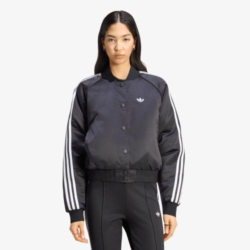Bomber adidas Satin SST Bomber Jacket / / XS - adidas Originals - Modalova