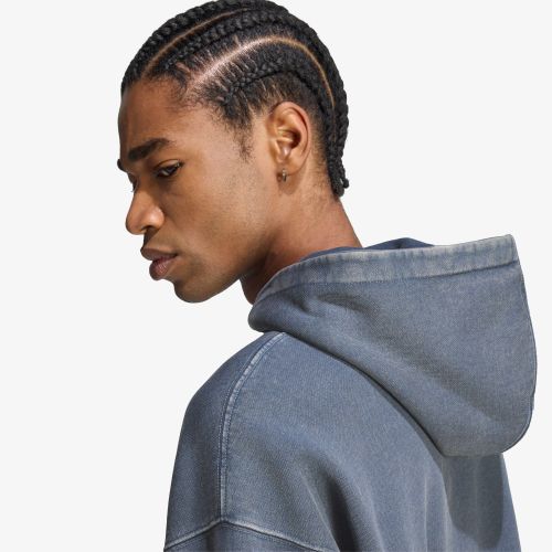 Felpa adidas Trefoil Essentials Washed Loose Hoodie M - adidas Originals - Modalova