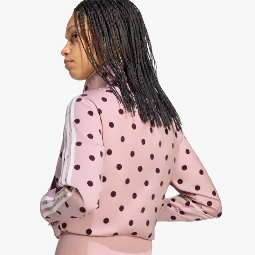 Giacca adidas Satin Polka Dots Tt Track Top L - adidas Originals - Modalova
