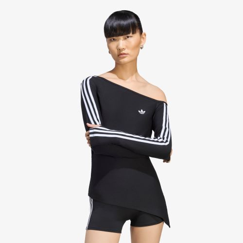 Maglietta adidas One Shoulder Asymmetric Long-Sleeve Top S - adidas Originals - Modalova