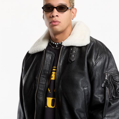 Bomber B-15 Leather UV L - Alpha Industries - Modalova