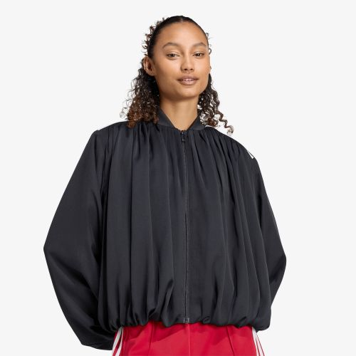 Giacca adidas Satin Pleated Track Top XL - adidas Originals - Modalova