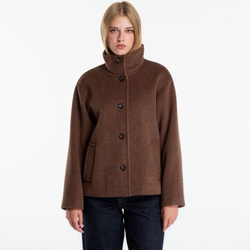 Cappotto Checked Wool Blend Jacket L - Gant - Modalova