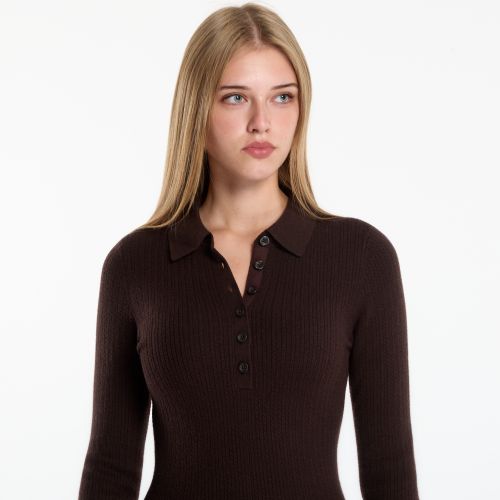 Abito Mini Cable Knit Dress L - Gant - Modalova