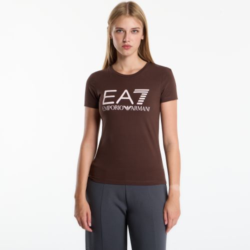 Maglietta Train Graphic Series W Tee Ss M - EA7 Emporio Armani - Modalova