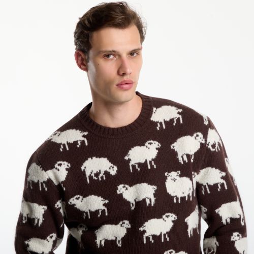 Maglione Wool Blend Jacquard C-Neck S - Gant - Modalova