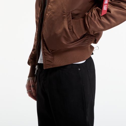 Bomber MA-1 Zip Hood Backprint M - Alpha Industries - Modalova
