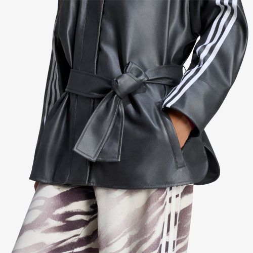 Bomber adidas Adilenium Season 6 Pleather Jacket S - adidas Originals - Modalova