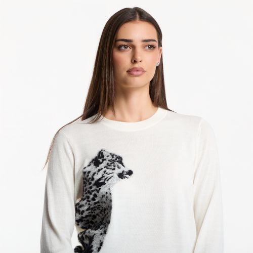 Maglione Train Apres Ski W Graphic Knit M - EA7 Emporio Armani - Modalova