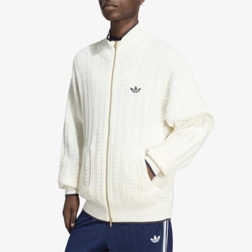 Maglione adidas Firebird Cable Knit Track Top XXL - adidas Originals - Modalova