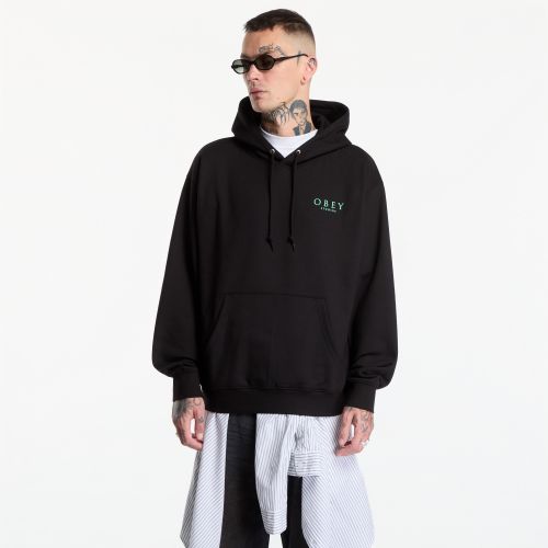 Felpa Obey Flores Robus Black M - OBEY Clothing - Modalova