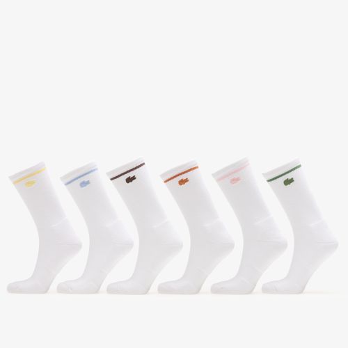 Lacoste Crew Socks White 39-42 - LACOSTE - Modalova