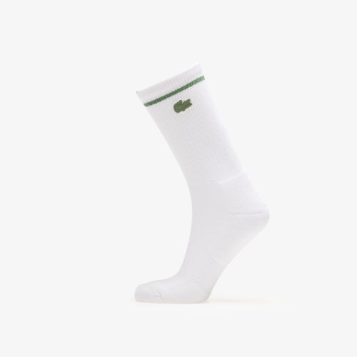 Lacoste Crew Socks White 39-42 - LACOSTE - Modalova