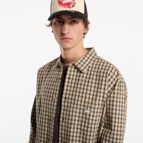 Camicia Obey Bigwig Axel Woven M - OBEY Clothing - Modalova