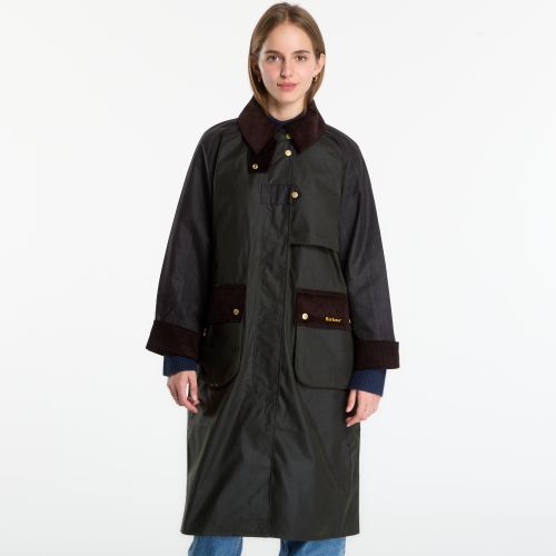 Giacca Checked Kirklees Wax Jacket / / Shadow XS - Barbour - Modalova