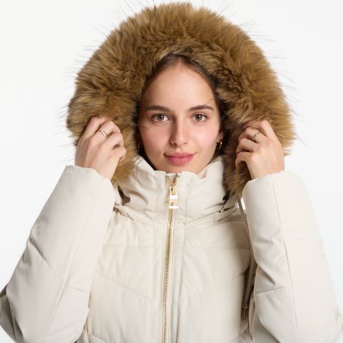 Giacca New Fatema Short Belted Puffer XS - Guess Jeans - Modalova