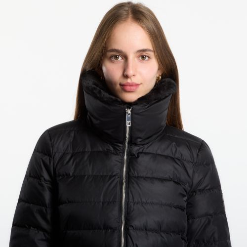 Giacca Satin Lw Short Puffer With Fur XS - Calvin Klein - Modalova