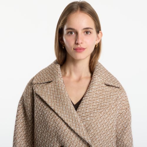 Cappotto Relaxed Short Peacoat / S - Calvin Klein - Modalova