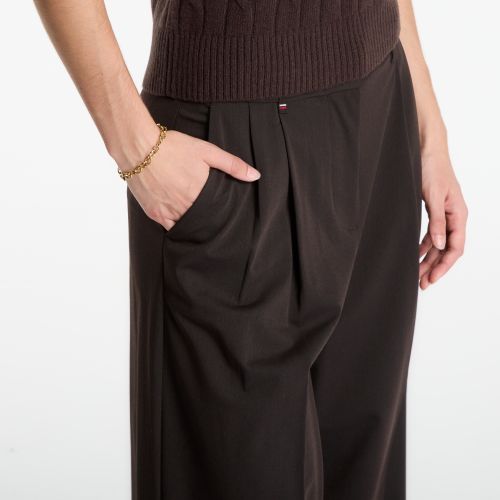 Pantaloni Viscose Blend Wide Leg 36 - Tommy Hilfiger - Modalova