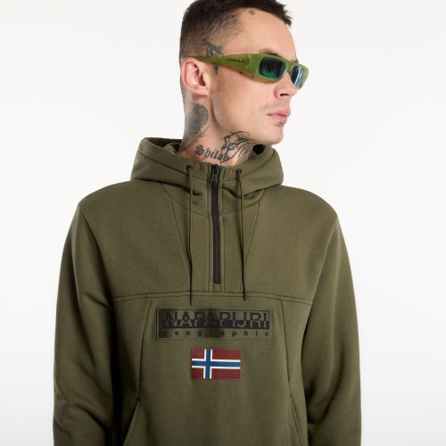 Felpa Burgee Half-Zip Hoodie 2.0 S - Napapijri - Modalova