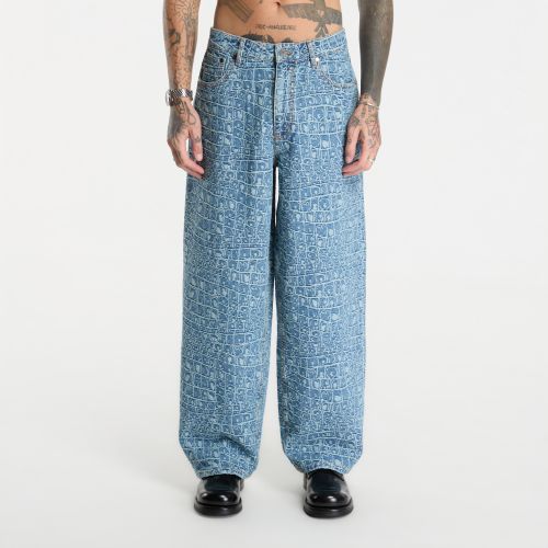 Jeans Croc Jacquard Oversized Jeans S - Daily Paper - Modalova