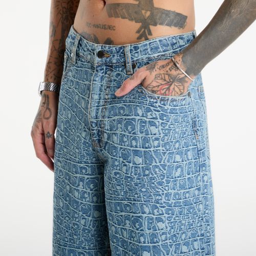Jeans Croc Jacquard Oversized Jeans S - Daily Paper - Modalova