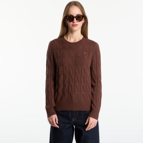 Maglione Soft Wool Cable C-Nk Ls Sweater S - Tommy Hilfiger - Modalova