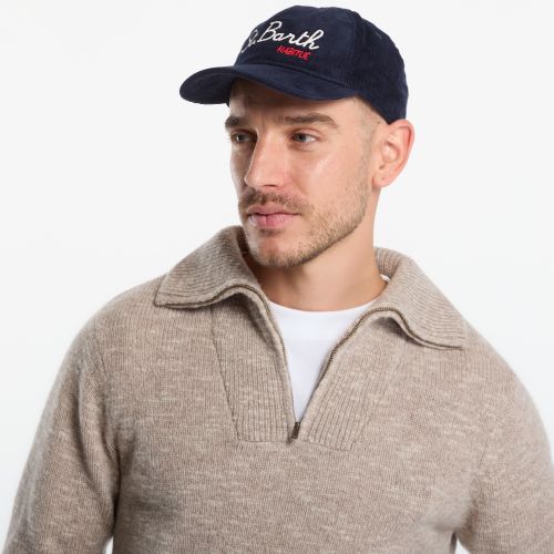Tappo Baseball Corduroy S Cap Universal - MC2 Saint Barth - Modalova