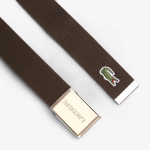 Cintura Woven Strap In Kit Belt / 100 - LACOSTE - Modalova
