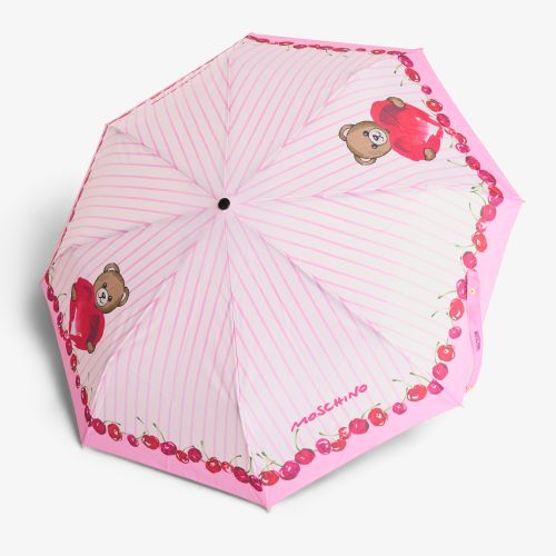 Bears And Cherries Open Close Umbrella Universal - Moschino - Modalova