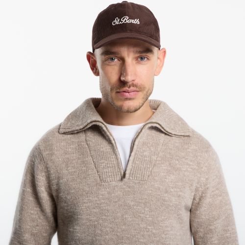 Tappo Baseball Corduroy S Cap Universal - MC2 Saint Barth - Modalova