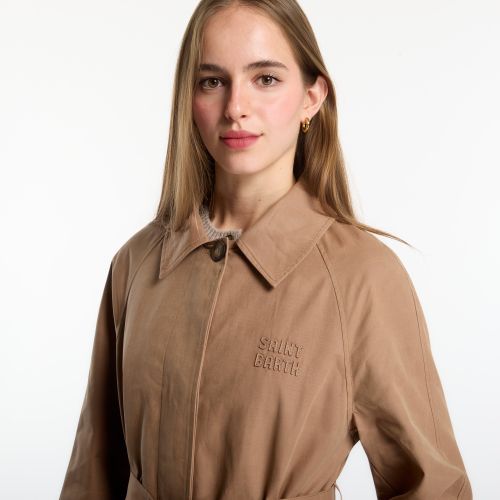 Cappotto Lior Wax Coat S - MC2 Saint Barth - Modalova
