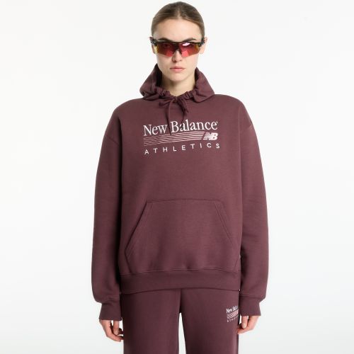 Felpa Trackside Fleece Hoodie L - New Balance - Modalova