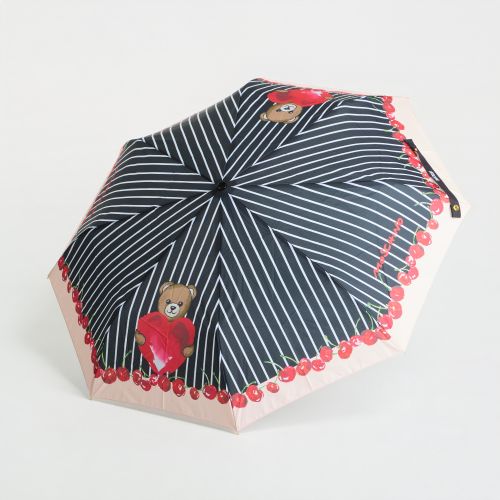 Bears And Cherries Open Close Umbrella Universal - Moschino - Modalova