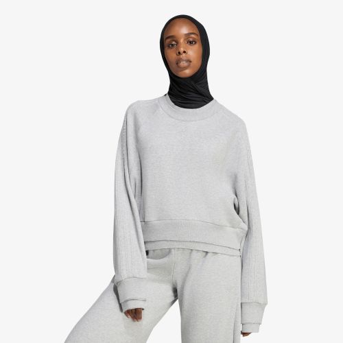 Felpa adidas Winterized Double Crew Sweatshirt XS - adidas Originals - Modalova
