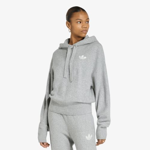 Felpa adidas Essentials Knit Hoodie M - adidas Originals - Modalova