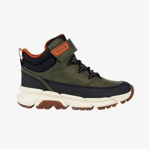 Geox Kids Flexyper Plus Khaki 35 - Geox - Modalova