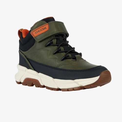 Geox Kids Flexyper Plus Khaki 35 - Geox - Modalova