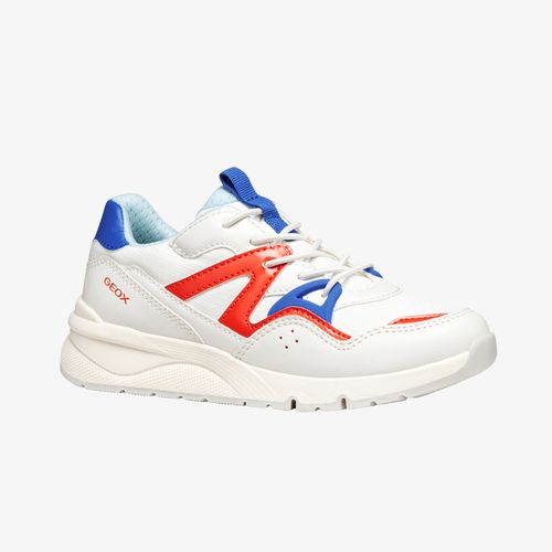 Geox Kids Rooner White 35 - Geox - Modalova