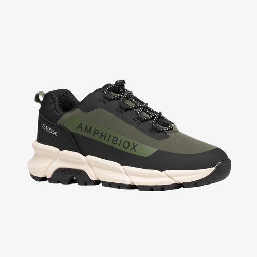 Geox Kids Flexyper Plus Khaki 33 - Geox - Modalova