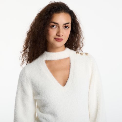 Maglione Ls Chocker Jaycee Sweater M - GUESS - Modalova