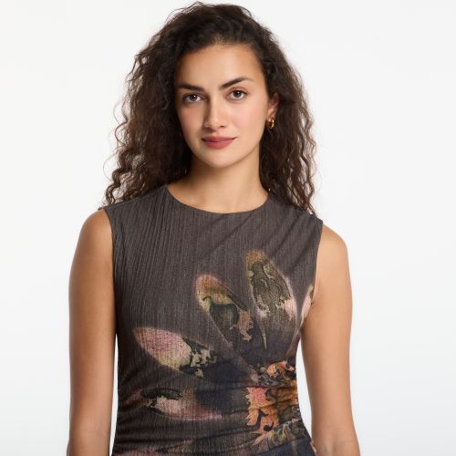 Abito Desigual Munich Gris Oceano S - Desigual - Modalova