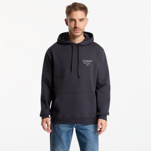 Felpa Redact Pullover Embroidered Logo Hoodie M - AllSaints - Modalova