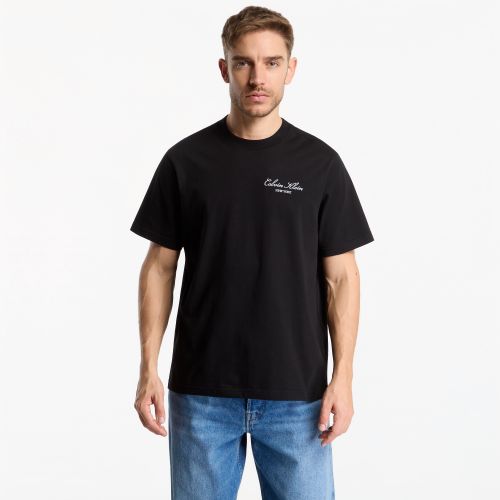 Maglietta Jeans Ss Easy 20S Script M - Calvin Klein - Modalova