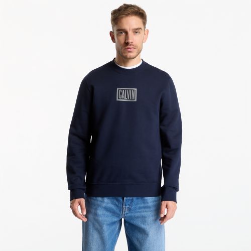 Felpa Jeans Ls 350Terry Eu Clvin Box Logo Cn L - Calvin Klein - Modalova