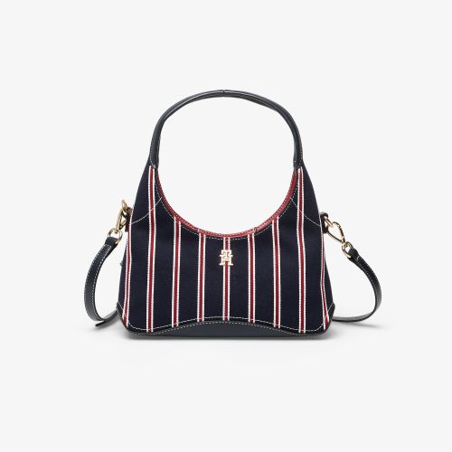 Th Everyday Mini Hobo Stripe Universal - Tommy Hilfiger - Modalova
