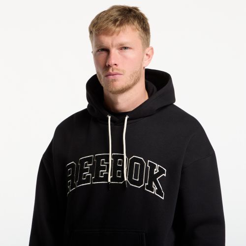 Felpa Varsity Relaxed Hoodie M - Reebok - Modalova