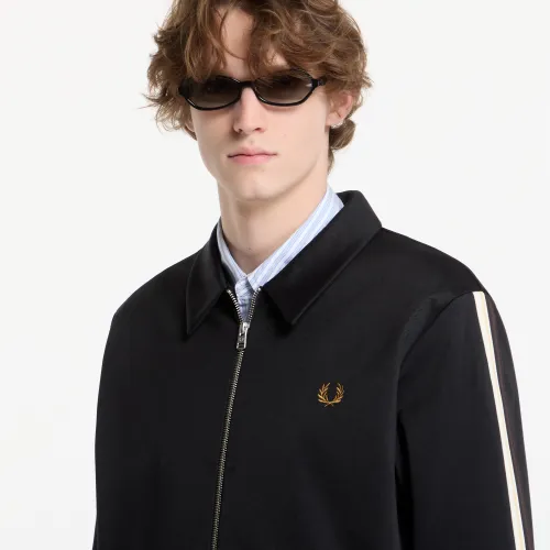 Felpa Tipped Tape Track Jacket M - FRED PERRY - Modalova