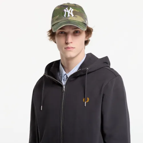 Felpa Hooded Zip Through Sweatshirt L - FRED PERRY - Modalova