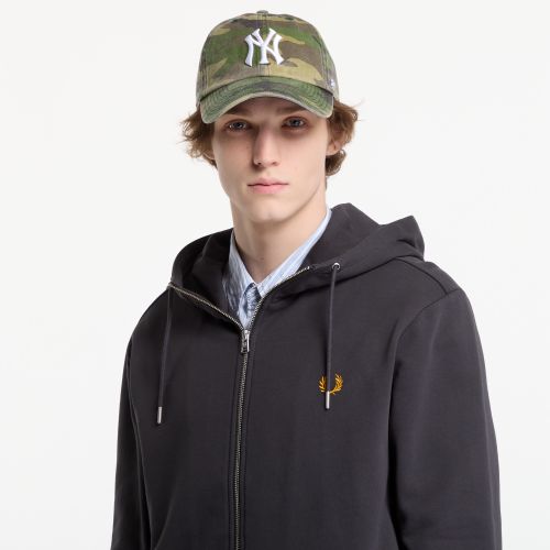 Felpa Hooded Zip Through Sweatshirt M - FRED PERRY - Modalova